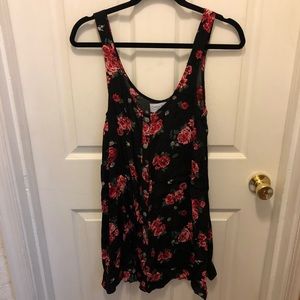 Floral tank dress